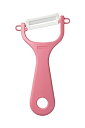 京セラ セラミック ピーラー サビない お手入れ簡単 皮むき器 ピンク 斜め刃タイプ 軽く鋭い使い心地 切れ味が続く 金気をうつさない 送料無料(3)