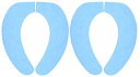 ・ブルー 巾10.5×全長40cm KA-22・・Color:ブルーPatternName:2組・サイズ:約10.5×0.3×40 cm・本体重量:4g(1枚あたり)・材質:表面/ポリエステル、裏面/アクリル樹脂(カテキン入り)・原産国:日本●取り付け・取り外しが簡単な便座シート ●便座の内側までカバーする切り込み付きです。 ●暖房便座のヒーターを切ってもお尻が冷たくなりません! ●裏面は吸着加工を施しており、取り付け・取り外しが簡単です。 ●便座におくだけで簡単に吸着し、便座を立てても落ちません。洗濯機でお洗濯が可能です。