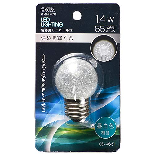 (OHM) ŵ LEDߥ˥ܡ(/1.4W/55lm/()/G40/E26) LDG1N-H 13S ̵...