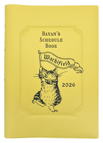 ダヤン 手帳 2026年 B6 ウィークリー イエロー 942105 (2025年 12月始まり) 送料無料