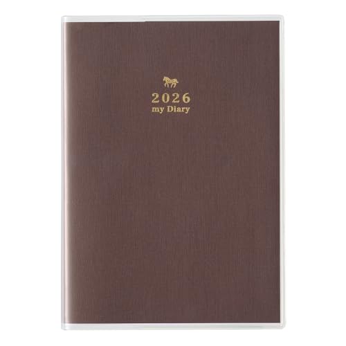 8503 ペイジェムメモリー (日記)A6(チョコレート) 送料無料