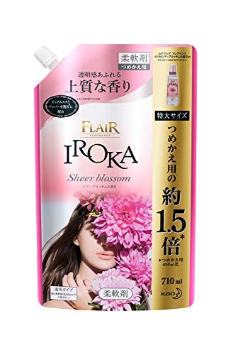 楽天GR　ONLINE STOREフレアフレグランス 柔軟剤 IROKA（イロカ） シアーブロッサムの香り 詰め替え710ml 送料無料