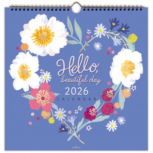 ホールマーク 2026年 カレンダー 壁掛け 大 フラワーフレンズ 845339 送料無料