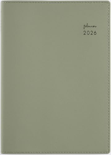 364 リラクレール4 手帳 高橋書店 2026年版 セージ マンスリー B6判 送料無料