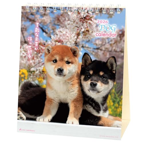 アクティブコーポレーション 2026 カレンダー 卓上 リトルドッグ 26ACL-536 2026年 1月始まり 送料無料