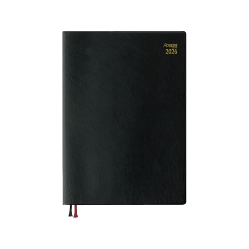 ダイゴー 手帳 2026 スケジュール帳 アポイント ウィークリー 見開き2週間 B5 ブラック E1035 2025年 12月始まり 送料無料