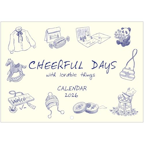 アクティブコーポレーション 2026 カレンダー 壁掛け チヤフルデイズ 26ACL-20 2026年 1月始まり 送料無料