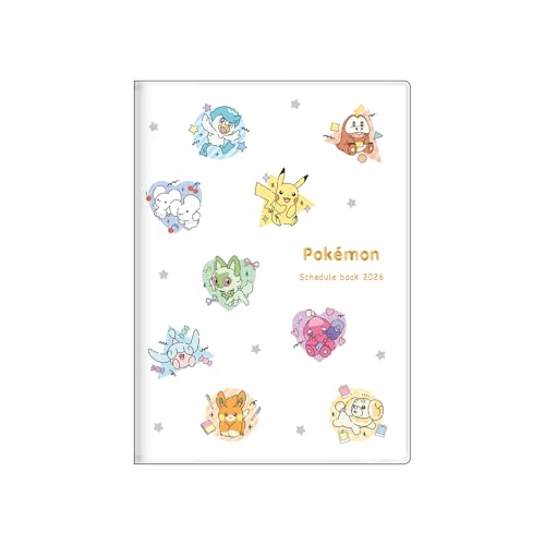 サンスター文具(Sun-Star Stationery) ポケットモンスター ポケモン グッズ キャラクター手帳 2026年 月間B6 送料無料