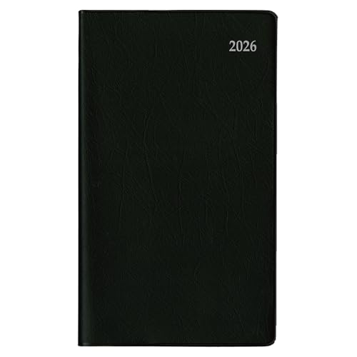 ダイゴー 手帳 2026年 スケジュール帳 アポイント マンスリー ブロック ブラック E2320 2025年 9月始まり 送料無料