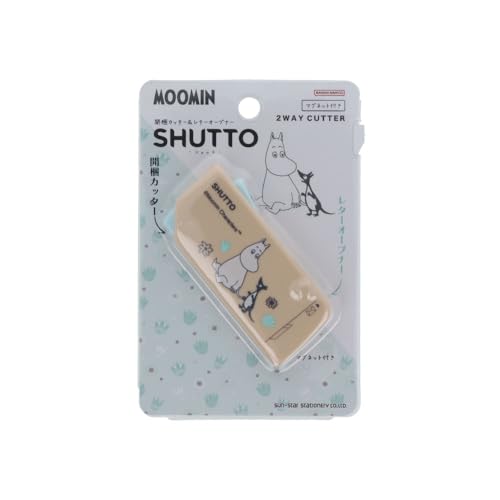 サンスター文具(Sun-Star Stationery) ムーミン グッズ 開梱カッター レターオープナー シュット ムー..