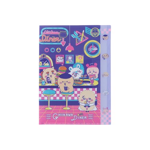 サンスター文具(Sun-Star Stationery) ちいかわ グッズ クリアファイル A4サイズ 5ポケット ディナー S..
