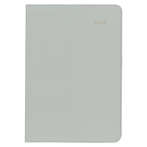 ダイゴー 手帳 2026 スケジュール帳 ミル マンスリー ブロック B6 グレー E7761 2025年 12月始まり 送料無料