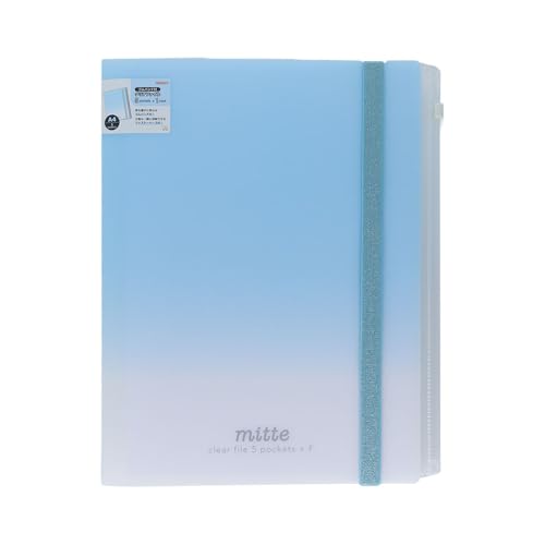Other - サンスター文具(Sun-Star Stationery) クリアファイル 多機能ファイル ゴムバンド付きクリアファイル5ポケット+ファス 送料無料