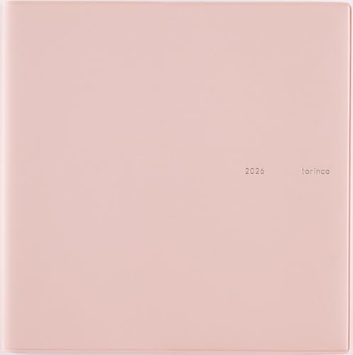556 torinco4 手帳 高橋書店 2026年版 ミルクピンク マンスリー B6変型判 送料無料