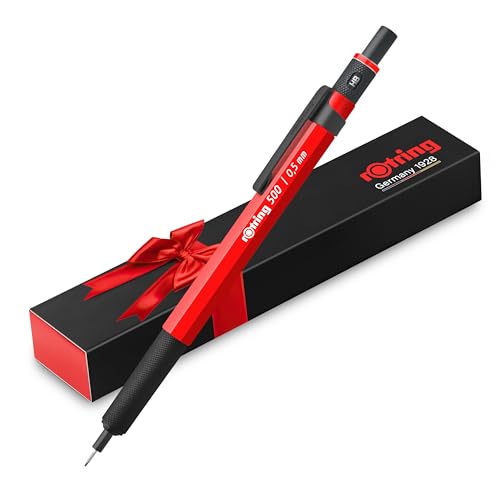 ロットリング(rotring) 500 メカニカルペンシル 0.5mm シャインレッド 2218726 送料無料