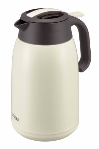 タイガーステンレスポット(プッシュレバータイプ) アイボリー 1.6L PWM-A160-CA 送料無料