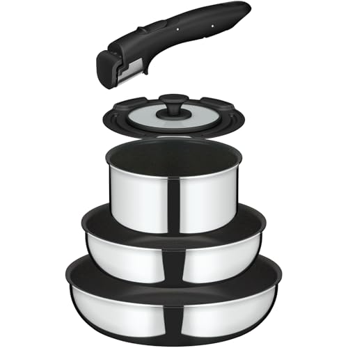 サーモス デュラブルシリーズ 取っ手のとれるフライパン5点セット IH・ガス火対応 ステンレス フライパン・鍋は食洗機対応 ミラー仕上げ 送料無料