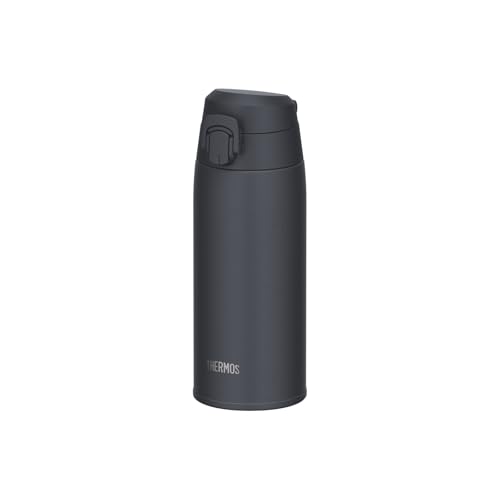 【食洗機対応モデル】サーモス 真空断熱ケータイマグ 550ml アッシュブラック フタが大きく開いて飲みやすい 粉体塗装 マットな質感 送料無料