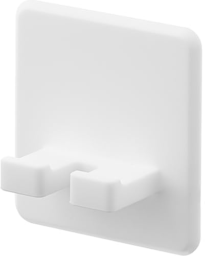 山崎実業(Yamazaki) シリコーン 吸盤 歯ブラシホルダー ホワイト W5.2×D2.3×H6cm タワー tower 浮かせ..