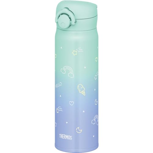 サーモス 真空断熱ケータイマグ 500ml ポップグリーン 子供用 通園通学 JNRー504G POG 送料無料