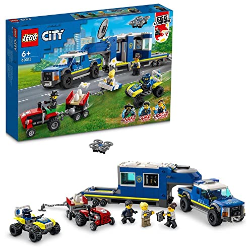 レゴ(LEGO) シティ ポリストラック指令本部＜脱走編＞ 60315 おもちゃ ブロック 警察 けいさつ 乗り物 のりもの 男の子 女 送料無料