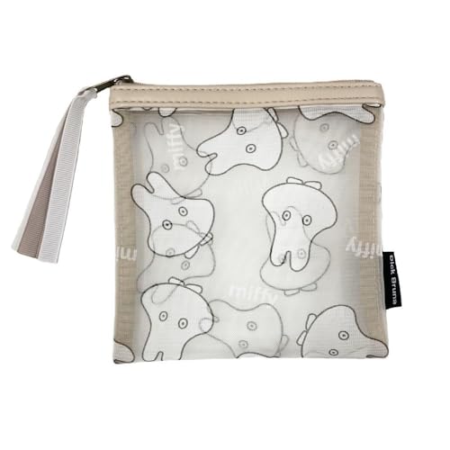 ミッフィー メッシュポーチ ミニおばけ アイボリー 送料無料