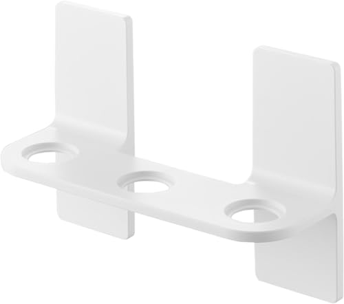 山崎実業(Yamazaki) マグネットディスペンサーホルダー 3連 ホワイト W25×D9×H17cm ミスト MIST 浮かせ..