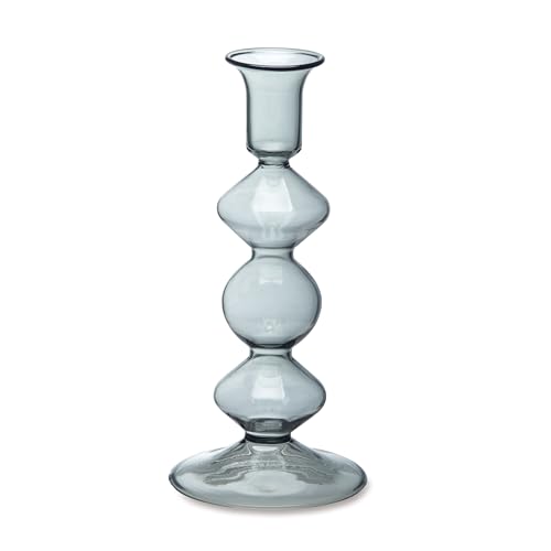 ポッシュリビング 花瓶 トウカベース 約Φ9.5×H20.5cm グレー 22744 送料無料