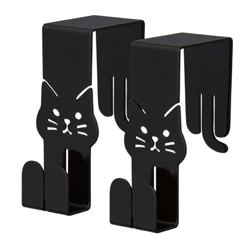 デコレコーポレーション ネコデコキッチン キッチンフックセット（2個入り） BK SL-29723 送料無料