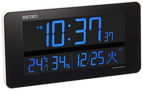 セイコークロック(Seiko Clock) セイコー クロック 掛け時計 置き時計 兼用 電波 デジタル 交流式 カラー液晶 シリーズC 送料無料