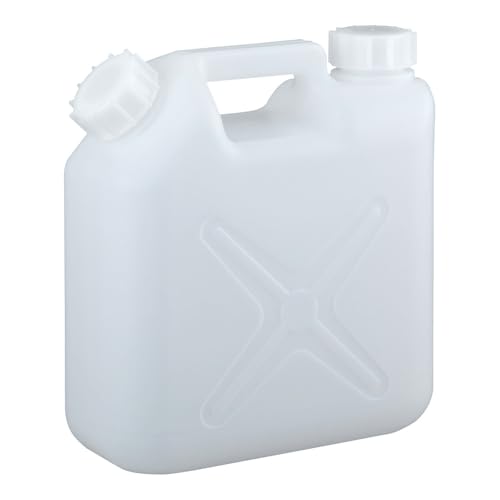 アズワン(AS ONE) 廃液回収容器 チューブ接続キャップ用 5L容器本体 2口 ジャバラノズルなし 5L-BL 4-2155-04 送料無料