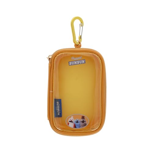 サンスター文具(Sun-Star Stationery) パペットスンスン グッズ ミニポーチ クリア イエロー S2338890 送料無料