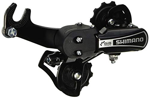 シマノ（SHIMANO） TOURNEY リアディレイラー RD-TY21 B ブラック 6S SS 逆爪対応C...