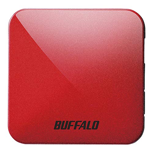 BUFFALO 無線LAN親機 11ac/n/a/g/b 433/150Mbps トラベルルーター パッションレッド WMR-433W2 送料無料