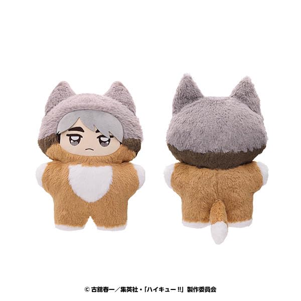 エンスカイ アニメ「ハイキュー！！」 ちょいでかちみけもますこっと 6．宮治 約H36×W25×D17cm ポリエステル 送料無料
