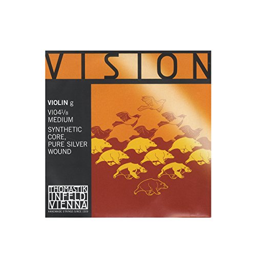 Vision ヴィジョン バイオリン弦 G線 シルバー巻 VI04 1/8 送料無料