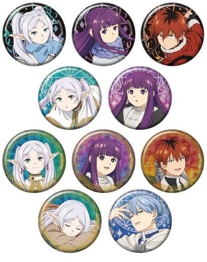 商品サイズ：直径約58mm商品紹介 TVアニメ「葬送のフリーレン」より、ラメキラカンバッジコレクションが登場！ 安全警告 なし