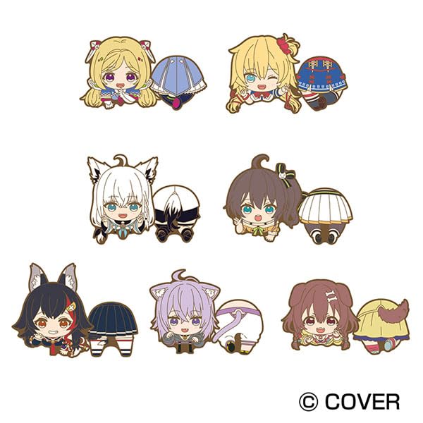 商品サイズ：約50×50×30mm以内商品紹介 VTuber事務所『ホロライブプロダクション』傘下のVTuberグループ『ホロライブ』より、『のっかりラバークリップ』の第二弾が登場！ 安全警告 なし