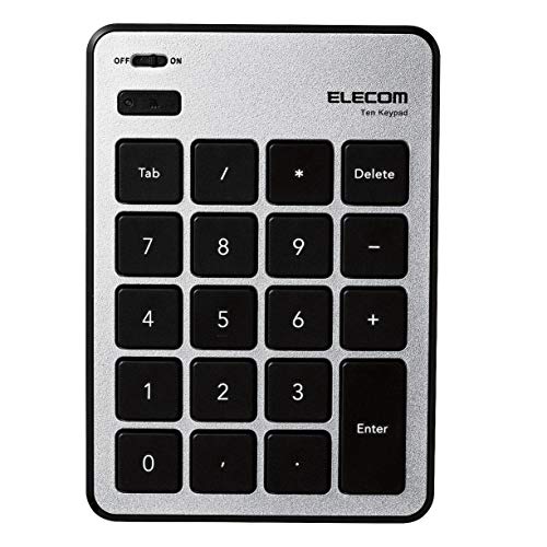 Bluetooth(Mac対応)シルバー/単品/TK-TBPM01SV・Style:Bluetooth(Mac対応)PatternName:単品・パッケージ個数:1・最薄部がわずか6.5mmの薄型設計で、場所を選ばずに使用できるmac用Bluetooth(R)薄型テンキーパッドです。・キータイプにはノートパソコンのキーボードと同じ軽い力で打鍵できる「パンタグラフ方式」を採用しています。・キートップ下に鉄板を内蔵することで、しっかりとした打ち心地と安定感を実現しています。・コンパクトながら打鍵しやすいキーピッチ19mmを採用しています。・キーそれぞれが独立した「アイソレーション設計」により、長い爪も引っかかりにくく、快適なタイピングを実現します。【 仕様 】 ■接続方式:Bluetooth(R)無線方式 ■対応機種:Bluetooth(R)HIDプロファイルに対応したmacOS搭載機 ■対応OS(macOS):macOS Catalina 10.15 ■対応OS 備考:※OSの最新バージョンへのアップデートが必要になる場合があります。 ■カラー:シルバー ■通信方式:GFSK方式 ■電波周波数:2.4GHz ■接続可能台数:1台のみ ■電波到達距離:磁性体(鉄の机など)の上で使用する場合:約3m、非磁性体(木の机など)の上で使用する場合:約10m ※当社環境でのテスト値であり値ではありません。 ■キータイプ:パンタグラフ ■キー配列:20キー ■キーピッチ:19.0mm ■キーストローク:2.0mm ■電源(キーボード本体):単4形アルカリ乾電池、単4形マンガン乾電池、単4形ニッケル水素2次電池のいずれか1本 ■想定電池使用期間:アルカリ乾電池使用時の目安 約1年 ※当社テスト値 ■外形寸法(キーボード本体):幅89.6mm×奥行127.5mm×高さ21.5mm ■重量(キーボード本体):約100g ※電池を含まず ■付属品:ユーザーズマニュアル×1、動作確認用単4形アルカリ乾電池×1 ■期間:6カ月間 ■対応プロファイル:HID(Human Interface Device) ■その他:適合規格:Bluetooth 3.0 Class2 【 説明 】 ■最薄部がわずか6.5mmの薄型設計で、場所を選ばずに使用できるmac用Bluetooth(R)薄型テンキーパッドです。 ■キータイプにはノートパソコンのキーボードと同じ軽い力で打鍵できる「パンタグラフ方式」を採用しています。 ■キートップ下に鉄板を内蔵することで、しっかりとした打ち心地と安定感を実現しています。 ■コンパクトながら打鍵しやすいキーピッチ19mmを採用しています。 ■キーそれぞれが独立した「アイソレーション設計」により、長い爪も引っかかりにくく、快適なタイピングを実現します。 ■Bluetooth(R)3.0 Class2規格に適合し、レシーバーを接続することなくワイヤレスで使用可能です。 ■本体正面に電源ON/OFFスイッチを搭載しています。 ■電池の交換時期をお知らせする電池残量表示ランプを搭載しています。 ■専用ドライバなどのインストールは不要で、ペアリングするだけですぐに使用可能です。 【商品に関するお問い合わせ】 ホームページよりご確認ください