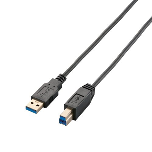 スリムタイプブラック/1.5m/USB3-ABX15BK・Size:1.5mStyle:スリムタイプColor:ブラック・パッケージ個数:1・USB3.0(Standard-A)のインターフェースを持つパソコンと、USB3.0(Standard-B)のインターフェースを持つハードディスクドライブなどの機器を接続できるUSB3.0ケーブルです。・直径4.0mmと、細くてとりまわしの良い極細ケーブルを使用しています。・USB3.0規格に準拠した5Gbpsの高速データ転送に対応しています。・サビなどに強く信号劣化を抑える金メッキピンコネクタを採用しています。・外部ノイズの干渉から信号を保護する2重シールドケーブルを採用しています。■USB3.0(Standard-A)のインターフェースを持つパソコンと、USB3.0(Standard-B)のインターフェースを持つハードディスクドライブなどの機器を接続できるUSB3.0ケーブルです。 ■直径4.0mmと、細くてとりまわしの良い極細ケーブルを使用しています。 ■USB3.0規格に準拠した5Gbpsの高速データ転送に対応しています。 ■サビなどに強く信号劣化を抑える金メッキピンコネクタを採用しています。 ■外部ノイズの干渉から信号を保護する2重シールドケーブルを採用しています。 ■EUの「RoHS指令(電気・電子機器に対する特定有害物質の使用制限)」に準拠(10物質)した、環境に配慮した製品です。 ■コネクタ形状:USB3.0(Standard-A)オス-USB3.0(Standard-B)オス ■対応機種:USB3.0(Aタイプ)端子搭載のパソコン及びUSB3.0(Bタイプ)端子搭載のパソコン周辺機器 ■ケーブル長:1.5m ■ケーブル太さ:4.0mm ■規格:USB3.0準拠 ■対応転送速度:最大5Gbps ※理論値 ■プラグメッキ仕様:金メッキピン・金メッキコネクタ ■シールド方法:2重シールド ■ツイストペアケーブル(通信線):○ ■カラー:ブラック