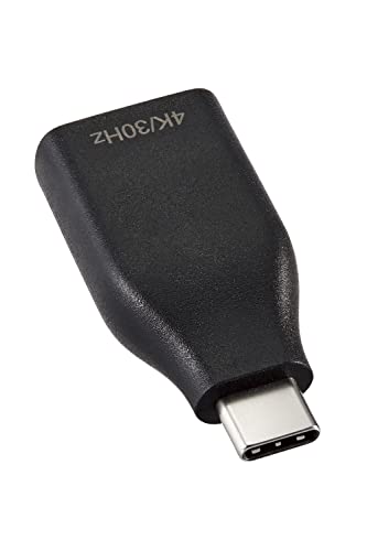 30Hzブラック/-/AD-CHDMIADBK・Color:ブラックStyle:30Hz・パッケージ個数:1・USB Type-C(TM)コネクターを搭載した機器の映像信号を変換し、HDMI入力コネクターを搭載したディスプレイ・テレビ・プロジェクターなどに出力することができる映像変換アダプターです。・4K2K(3840×2160/30Hz)の解像度に対応しています。・著作権保護技術のHDCP1.4/HDCP2.2に対応しています。・複数のディスプレイを大きな一つの画面として映像を表示できる拡張モードと、一台のディスプレイの映像と同じ映像を表示する複製モードに対応しています。・ドライバー不要で、機器同士を接続するだけで使用可能です。【 仕様 】 ■対応機種:USB Type-C(TM)プラグ:USB Type-C(TM)コネクターを搭載したパソコン・スマホ・タブレット等、HDMI(タイプA)ポート:HDMI(タイプA)ケーブルで接続可能なディスプレイ・プロジェクター等 ■規格:HDCP1.4/HDCP2.2 ■コネクタ形状:USB Type-C(TM)プラグ-HDMI(タイプA)ポート ■対応解像度:4K2K(3840×2160)/30Hz ■プラグメッキ仕様:金メッキ ■カラー:ブラック ■環境配慮事項:EU RoHS指令準拠 (10物質)、簡易パッケージ 【 説明 】 ■USB Type-C(TM)コネクターを搭載した機器の映像信号を変換し、HDMI入力コネクターを搭載したディスプレイ・テレビ・プロジェクターなどに出力することができる映像変換アダプターです。 ■4K2K(3840×2160/30Hz)の解像度に対応しています。 ■著作権保護技術のHDCP1.4/HDCP2.2に対応しています。 ■複数のディスプレイを大きな一つの画面として映像を表示できる拡張モードと、一台のディスプレイの映像と同じ映像を表示する複製モードに対応しています。 ■ドライバー不要で、機器同士を接続するだけで使用可能です。 ■お持ちのHDMIケーブル(タイプA-タイプA)との組み合わせで、USB Type-C(TM)コネクターをHDMI(タイプA)コネクターに変換するケーブルの用意が不要になります。 ■持ち歩きしやすいコンパクトタイプです。 ■本製品にはHDMIケーブルは同梱しておりません。別途ケーブルをご用意ください。 ■サビなどに強く信号劣化を抑える金メッキピンを採用しています。 ■※当製品はIC搭載のアクティブタイプです。 ■※HDMIからUSB Type-C(TM)コネクターへの変換はできません。 ■※デジタル音声出力に対応しています。 ■※映像が正しく表示されない場合は、接続先のディスプレイの電源ON/OFFや各接続コネクターの抜き挿しをお試しください。 ■※環境、機器により正常に動作しない場合があります。 ■※本製品で映像出力を行う際は、出力機器がDisplayPort Alt Mode対応であることをご確認ください。 ■※接続する端末が、画面拡張・画面複製に対応している必要があります。 ■※NINTENDO SWITCH(TM)には対応していません。 ■EUの「RoHS指令(電気・電子機器に対する特定有害物質の使用制限)」に準拠(10物質)しています。 ■自社環境認定基準を1つ以上満たし、『THINK ECOLOGY』マークを表示した製品です。 ■環境保全に取り組み、製品の包装容器におけるプラスチック重量を、社内基準製品より20%以上削減した製品です。 ■環境保全に取り組み、製品の包装容器が紙・ダンボール・ポリ袋のみで構成されている製品です。 【商品に関するお問い合わせ】 エレコム総合インフォメーションセンター TEL. 0570-084-465 FAX. 0570-050-012 受付時間 / 10:00~19:00 年中無休