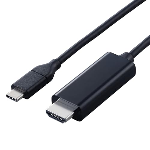 エレコム usb c 変換ケーブル 5m Type-C to HDMI 4K(3840×2160px)/60Hz マルチディスプレイ ミ 送料無料