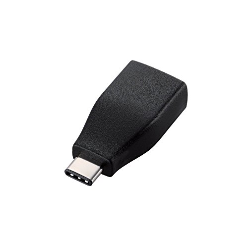 アダプタブラック/-/USB3-AFCMADBK・パッケージ個数:1・USBType-C端子をUSB3.1Standard-A端子に変換するアダプタです。・USBType-Cコネクタはウラ・オモテ関係なく挿すことができる両面挿し対応です。・この変換アダプタをお使いいただくことで、USBType-Cに挿せない手持ちの周辺機器が使えるようになり、USBハブを使うとさらに拡張性が高くなります。・USB3.1/USB3.0/USB2.0のStandard-Aオスを接続可能です。(転送速度、供給電流は各規格に準じます。)・最大5Gbps(USB3.1Gen1)の高速デ-タ転送が可能です。[仕様] ■コネクタ形状:USBType-C(TM)オス-USB3.1Standard-Aメス ■対応機種:USBType-C(TM)端子搭載のパソコン及びUSBStandard-A端子搭載のUSB周辺機器(ケ-ブル・メモリ・キ-ボ-ド・ハブなど) ■規格:USB3.1(Gen1)規格準拠 ■対応転送速度:最大5Gbps※理論値 ■プラグメッキ仕様:金メッキピン ■シ-ルド方法:3重シ-ルド ■ツイストペアケ-ブル(通信線):○ ■カラ-:ブラック ■パッケ-ジ形態:PET箱+紙台紙 [説明] ■USBType-C端子をUSB3.1Standard-A端子に変換するアダプタです。 ■USBType-Cコネクタはウラ・オモテ関係なく挿すことができる両面挿し対応です。 ■この変換アダプタをお使いいただくことで、USBType-Cに挿せない手持ちの周辺機器が使えるようになり、USBハブを使うとさらに拡張性が高くなります。 ■USB3.1/USB3.0/USB2.0のStandard-Aオスを接続可能です。(転送速度、供給電流は各規格に準じます。) ■最大5Gbps(USB3.1Gen1)の高速デ-タ転送が可能です。 ■最大15W(5V/3A)の大電流で接続機器の充電が可能です。※ご使用になるパソコンなどの性能によって、供給される電流値が異なります。USBPowerDelivery非対応です。 ■サビなどに強く信号劣化を抑える金メッキピンコネクタを採用しています。 [商品に関するお問い合わせ] エレコム総合インフォメ-ションセンタ- TEL.0570-084-465 FAX.0570-050-012 受付時間/10:00~19:00年中無休