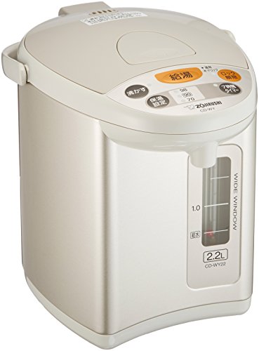 標準タイプ/2.2L/グレーグレー/2.2 L/CD-WY22-HA・Style:標準タイプ/2.2L/グレー・パッケージ個数:1・サイズ(幅×奥行×高さ):21×28.5×25cm・素材:印刷鋼板 内容器ステンレス+フッ素加工・電源:100V・700W・1年鋼板ボディ ゆっくり少量注げるカフェドリップ給湯 7時間　節約タイマー
