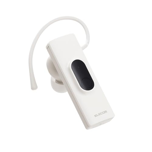 エレコム ワイヤレスヘッドセット Bluetooth 片耳 マイクミュート付き 【左右どちらにも装着可能】 HD Voice対応 カナル 送料無料