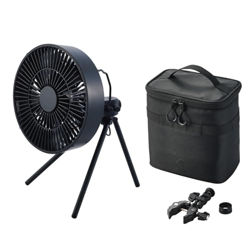 モダンブラック/2)クランプ、専用バッグ付属/FAN-NEST-GF1FBK・Size:2)クランプ、専用バッグ付属Color:ブラック・パッケージ個数:1・アウトドアに特化したブランド“NESTOUT(ネストアウト)”のアウトドアバッテリーシリーズ。・ネストアウト アウトドアバッテリーに取り付けて使えるミドルサイズファンです。・夏キャンプでの熱中症対策にはもちろん、冬のテント内の空気循環にも。季節を問わず1年中使えます。・40度・70度・100度の3段階で範囲を調節できる首振り機能あり。複数人で1台のファンを使いたい場合など、使用シーンに合わせて風を送る範囲を選べます。・三脚を取り付けて首を90度上に向けたり、フックで高い位置から吊り下げたりできるため、サーキュレーターとしても活躍。テント内上部に溜まった暖かい空気を循環させ、テント内をまんべんなく暖めることができます。