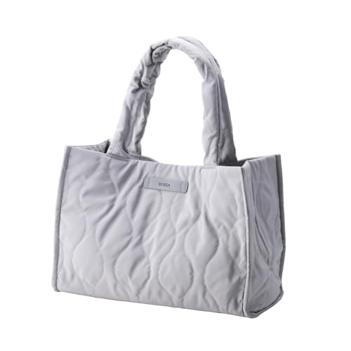 エレコム トートバッグ キルティング オニオンスティッチ グレー BM-QTBTGY 送料無料