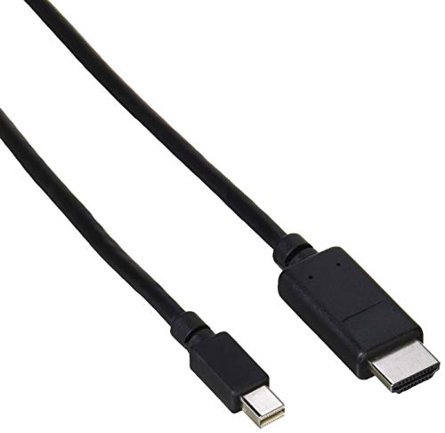 ブラック/2.0m/AD-MDPHDMI20BK・Size:2.0m・パッケージ個数:1・MiniDisplayPortをHDMIに変換するMiniDisplayPort-HDMI変換ケーブルです。・MacなどのMiniDisplayPort端子搭載パソコンとHDMI入力端子を持つテレビやディスプレイ、プロジェクターなどに接続するケーブルです。・本製品をお使いいただくことで変換アダプターを使わずに、すっきり配線することができます。・サビなどに強く信号劣化を抑える金メッキピンを採用しています。・外部ノイズの干渉を抑える3重シールドケーブル採用しています。(br)【 仕様 】 ■ 対応機種:Mini DisplayPortまたはThunderbolt Portを搭載したパソコン及びHDMIタイプA 19pin端子を搭載したテレビ・ディスプレイ・プロジェクター等 ■ コネクタ形状:Mini DisplayPortオス -HDMIタイプAオス ■ ケーブルタイプ:ノーマルタイプ ■ 対応解像度:1920×1200dpi(WUXGA)対応 ■ シールド方法:3重シールド ■ ケーブル長:2.0m ※コネクター含まず ■ ケーブル太さ:φ5.0mm ■ カラー:ブラック 【 説明 】 ■ MiniDisplayPortをHDMIに変換するMiniDisplayPort-HDMI変換ケーブルです。 ■ MacなどのMiniDisplayPort端子搭載パソコンとHDMI入力端子を持つテレビやディスプレイ、プロジェクターなどに接続するケーブルです。 ■ 本製品をお使いいただくことで変換アダプターを使わずに、すっきり配線することができます。 ■ サビなどに強く信号劣化を抑える金メッキピンを採用しています。 ■ 外部ノイズの干渉を抑える3重シールドケーブル採用しています。 ■ 最大1920×1200ドット解像度(WUXGAやFullHD)に対応しています。 ■ HDMI/MiniDisplayPortのデジタル音声出力に対応しています。 ■ 当製品はIC搭載のアクティブタイプです。※HDMI(タイプA-19pin)出力からMini DisplayPortへの変換はできません。 【商品に関するお問い合わせ】 エレコム総合インフォメーションセンター TEL. 0570-084-465 FAX. 0570-050-012 受付時間 / 10:00~19:00 年中無休