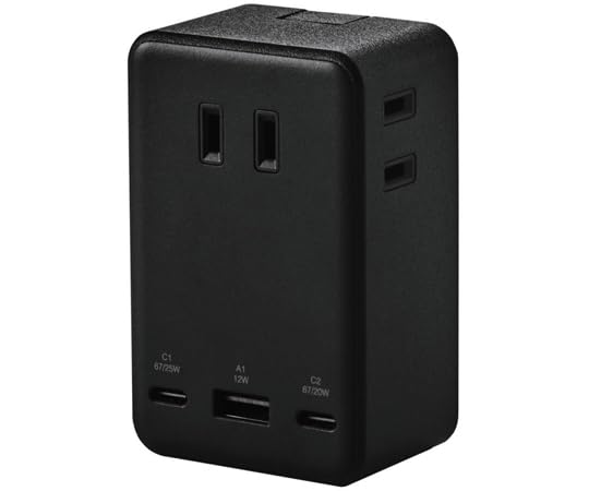 T-U09-3AC2BK ブラック 電源タップ コンセント×3 USB Type-C×2 USB-A×1 ポート付き 67W PD対応 送料無料