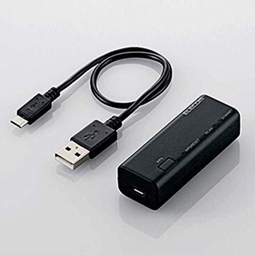 ポータブルルーター 単品USBケーブル付属/11b/g/n(2人用)/WRH-300BK3-S・Color:USBケーブル付属Style:ポータブルルーター 単品・パッケージ個数:1・[特徴:1]LTE回線の約4倍、3G回線の約32倍の速さとなる、11ngb300Mbpsの高速Wi-Fi通信に対応・[特徴:2]本製品を中継器モードに変更することで、Wi-Fiの電波が届きにくい場所も快適にインターネットができます。・[特徴:3]同梱のQRコードを読み取るだけで、面倒な暗号キーの入力が不要なかんたん設定アプリを提供。・[通信速度]最大300Mbps(理論値)・[サイズ]外形寸法(幅×奥行き×高さ):(W)約24×(D)約65×(H)約18mm、質量:約20g(本体のみ)無線LAN規格:IEEE802.11n、IEEE802.11g、IEEE802.11b 周波数(中心周波数):2.4GHz (2 412~2 472MHz) チャンネル:2.4GHz帯 : 1~13ch 伝送方式:IEEE802.11n : MIMO-OFDM方式、IEEE802.11g : OFDM方式、IEEE802.11b : DS-SS方式 伝送速度(理論値):IEEE802.11n : 最大300Mbps (40MHz時)、IEEE802.11g : 最大54Mbps、IEEE802.11b : 最大11Mbps アンテナ:内蔵アンテナ 2本 (送受信×2本) セキュリティ:WPA-Mixed(WPA/WPA2、暗号化方式 : TKIP/AES、認証方式 : PSK)、WPA2(暗号化方式 : AES、認証方式 : PSK)、WPA(暗号化方式 : AES、 認証方式 : PSK)、 WEP(キー長 : 64bit/128bit、 キーフォーマット : ASCII/Hex)、暗号なし マルチSSID:対応 (メインSSID1件、マルチSSID1件) WPS:対応 (ボタン搭載、PBC/PIN方式) セパレータ機能:SSIDセパレーター(APモード時無効) / プライバシーセパレーター 対応規格:IEEE802.3u (100BASE-TX) / IEEE802.3 (10BASE-T) 端子:RJ-45型 8極×1ポート Auto MDI/MDI-X:対応 オートネゴシエーション:対応 搭載モード:ルーターモード(初期値)、アクセスポイントモード、無線子機(コンバーター)モード、中継器モード 対応プロトコル:TCP/IP(IPv4) ※IPv6非対応 WAN設定:DHCP / 固定IP / PPPoE(1セッション) LAN設定:DHCPサーバー IPアドレス自動割り当て、固定IPアドレス VPN関連:IPsecパススルー、PPTPパススルー、L2TPパススルー 電源コネクタ:USB (microB) 入力電圧:DC5V、0.5A 消費電力:約2.4W(最大) 外形寸法(幅×奥行き×高さ):(W)約24×(D)約65×(H)約18mm 質量:約20g(本体のみ) 各種取得規格:VCCI(クラスB)、TELEC 期間:1年 付属品:無線LANルーター 1台、給電用USB(約30cm) 1本、各種マニュアル 3枚、設定情報シート 1枚